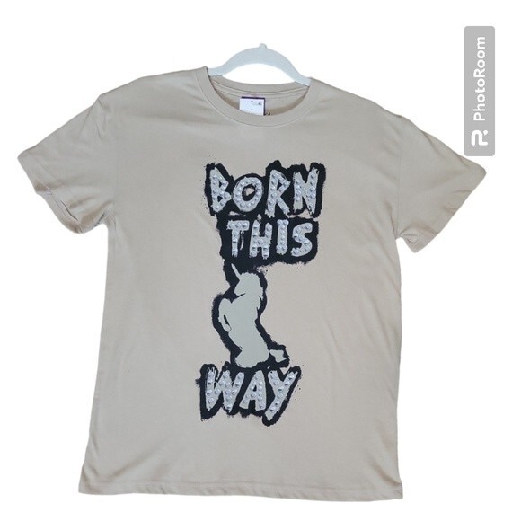 NWT BORN THIS WAY LADY GAGA TEE - S - Picture 2 of 6